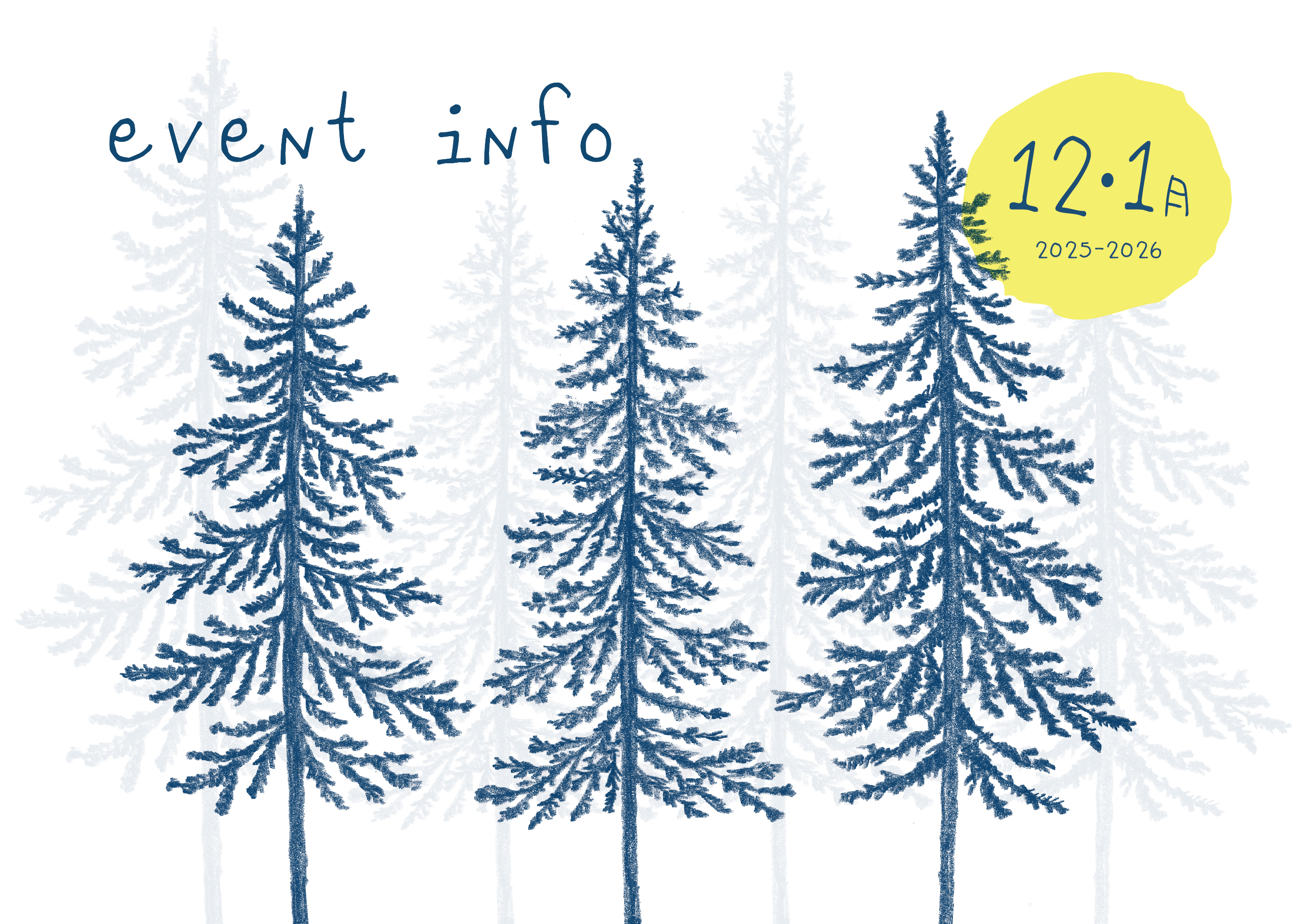 【イベント】12•1月イベントのお知らせ